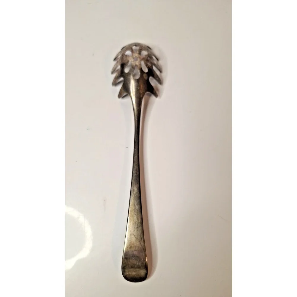 Silverplate Spaghetti Server, Vintage Pasta Fork